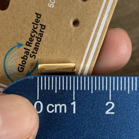 Stephan & CO Earrings 2 Pairs Stud and Dangle Star Rhinestone Gold - Picture 9 of 9